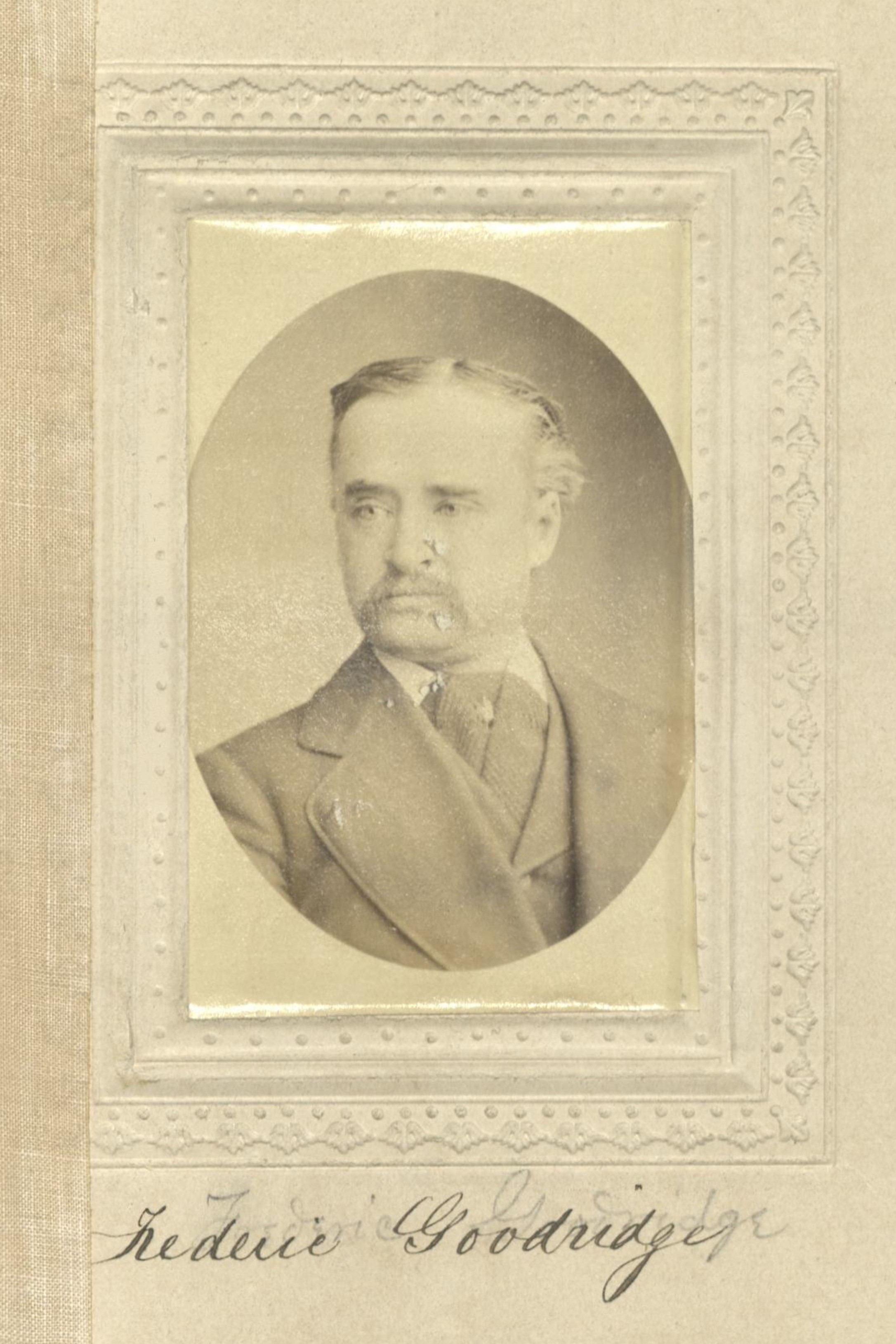Member portrait of Frederic Goodridge